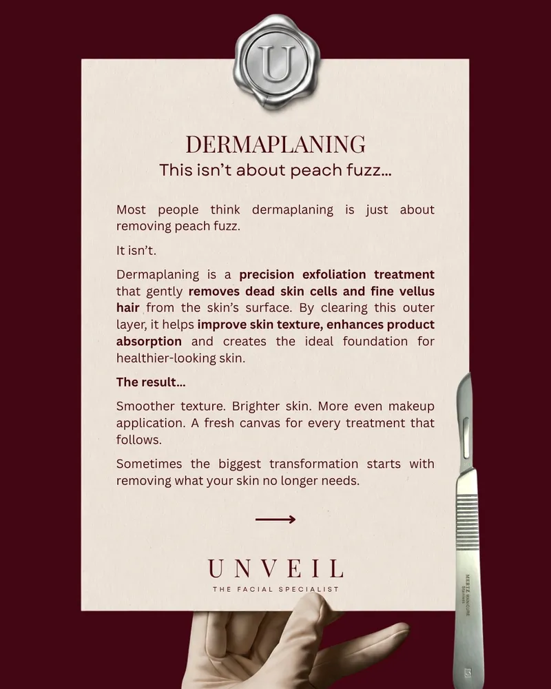 Dermaplaning treatment information